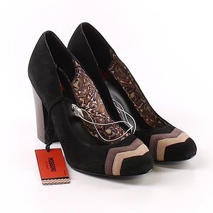 Missoni for Target Black chevron pumps (with box)